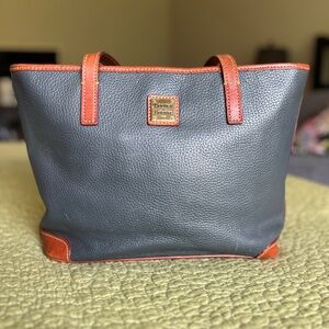 Dooney & Bourke Pebble Grain Small Charleston Shopper Tote - Slate